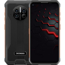 DOOGEE 5G nutitelefon väljas ilma lepinguta V10, 8500 mAh aku, infrapunase otsa termomeeter, 6,39-tolline Android 11 IP68 põrutuskindel nutitelefon, 48MP kolmekordne kaamera, traadita laadimine, 8GB + 128GB