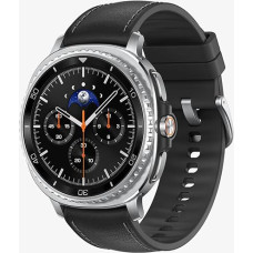 Samsung Galaxy Watch8 Classic Smartwatch, treeningkell ja treeningjälgimisseade, hübriidpael ja kantav ekraan, pöörlev lukk, 64 GB mälu, 46 mm, Bluetooth, must