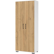 Germania 4250-559 GW-Profi viilukapp valge Grandson Oak Nb metallist käepidemetega 80 x 200 x 40 cm (B x K x S)