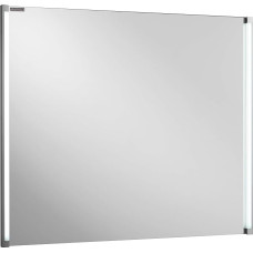 FACKELMANN LED Line seinapeegel LED-valgustusega, mõõtmed (B x K x S): ca 81 x 67 x 4 cm, kvaliteetne vannitoa peegel, kaasaegne vannitoa peegel, laius 80 cm.