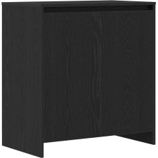 vidaXL küljepaneel must tammefekt 70 x 41 x 75 cm Puitmaterjal