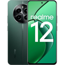 realme nutitelefon 12 4G 8 + 256 GB, 67 W SUPERVOOC laadimine, Snapdragon 685 kiibistik, 120 Hz AMOLED FHD+ ekraan, Sony LYT-600 OIS kaamera, 5000 mAh massiivne aku, Pioneer Green (ilma adapterita)