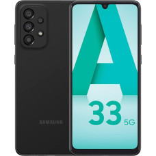 2022 Samsung Galaxy A33 5G Dual SIM, 128GB 6GB RAM, suurepärane must (renoveeritud)