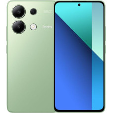 Xiaomi Redmi Note 13 8GB + 128GB nutitelefon globaalne versioon 6.67 tolli 120Hz AMOLED ekraan 108MP kolmekordne kaamera Snapdragon 685 5000mAh aku 33W kiirlaadimine roheline