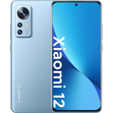 Xiaomi 12 nutitelefon, FHD+ 6,28-tolline AMOLED DotDisplay, Snapdragon 8 Gen 1 protsessor, Android 12, 50MP kolmekordne kaamera, 4500 mAh aku, Dual SIM, 5G, NFC (8GB + 128GB, sinine)