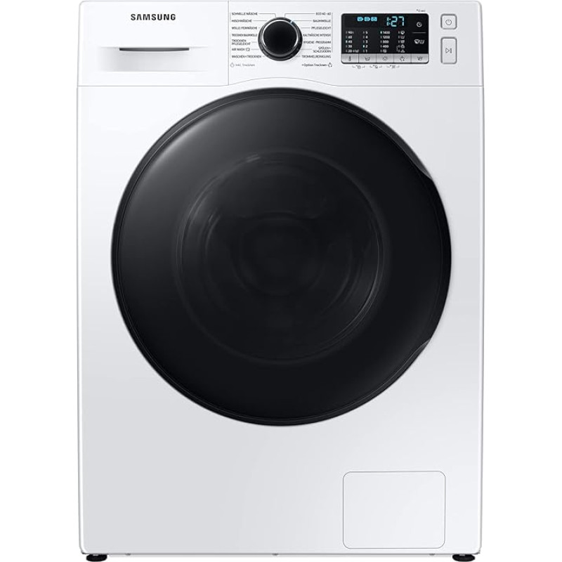 Samsung WD81TA049BE/EG pesukuivati, 8/5 kg, 1400 p/min, ökomull, õhupesu, hügieeniline auruprogramm, digitaalne inverter-mootor, valge