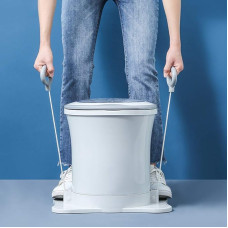 LAOLI Manual Portable Mini Dryer Machine Mini Spin Dryer Manual Tumble Dryer Non-Electric Travel Clothes Dryer Camping Apartments Dormitories Motorhome Company Travel (Grey)