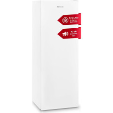 Telefunken Large Freezer | Freezer Freestanding | 175 Litre Capacity - Enough Space | Quiet 40 dB | 4 x Freezing | Temperature Control | Freezer Large | F-GS-145-E-W White