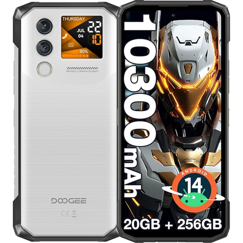 DOOGEE BLADE10MAX nutitelefon hõbedane
