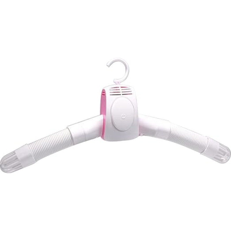 Portable Clothes Dryer, Folding Clothes Hanger, Electric Clothes Dryer, Clothes Hanger for Travel, Electric Clothes Dryer (EU Plug), silver