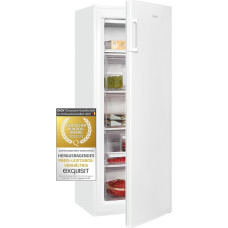 Exquisit GS230-H-040D Freezer White | 168 L Net Capacity | 4 x Freezing | Interchangeable Door Hinge | 55 cm Width