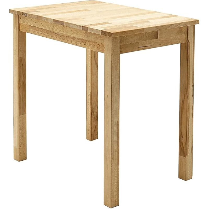 Robas Lund söögilaud täispuidust pööning, Alfons 70 x 76 x 50 cm