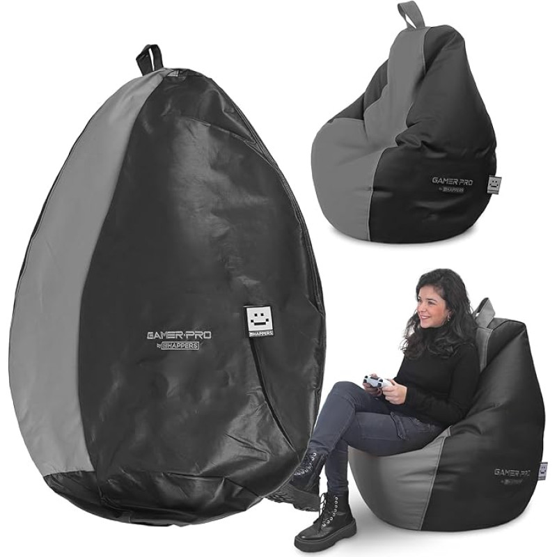 Happers Gamer Pro Bean Bag ilma täidiseta Hall