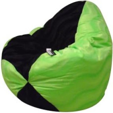 XXL papukott neoonroheline ja must tikkimisega