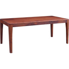 MASSIVMOEBEL24.DE Brooklyn söögilaud täispuidust #01, valmistatud Sheesham puidust - pähkelpuu, õlitatud, 140 x 90 x 76 cm, kaasaegne söögilaud täispuidust.