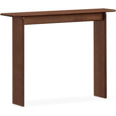 Brauner Eingangstisch aus Holz - Langer Akzent-Foyertisch im Landhausstil, industrielle Flurkonsole für Wohnzimmer und Eingang, rustikaler Sofatisch, perfekt für die Inneneinrichtung