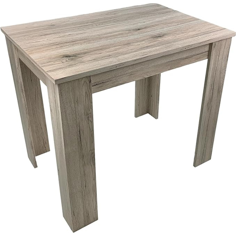 Generisch Söögitoa laud Köögilaud Sand Oak 86 x 60 cm