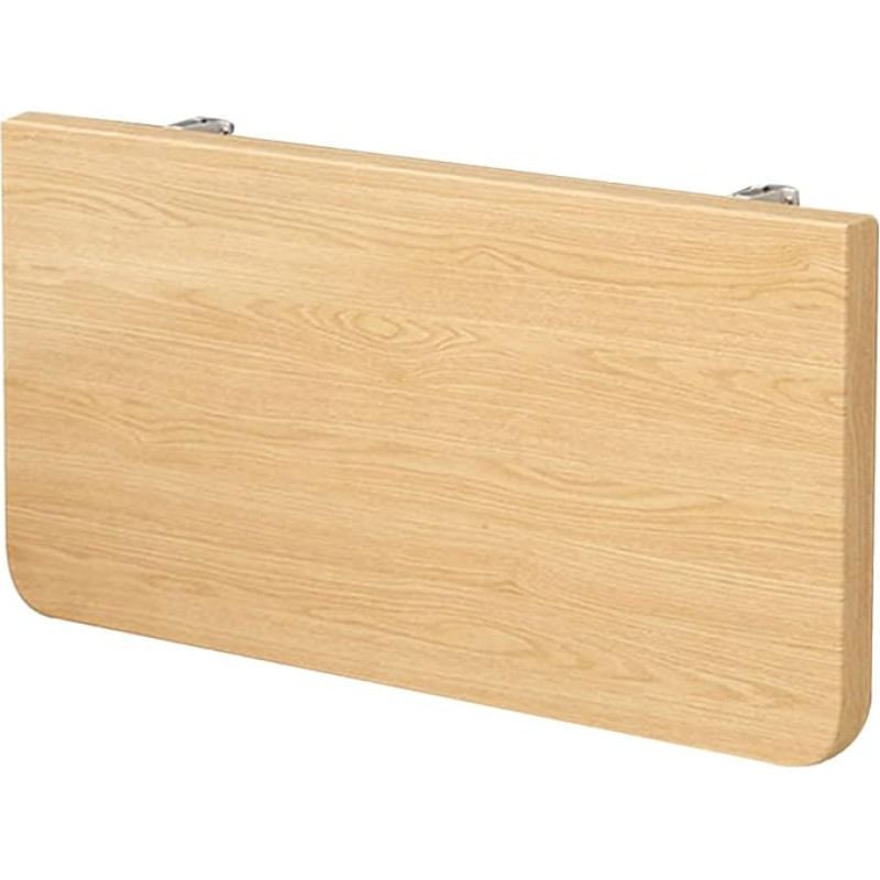 Wandmontierter Klapptisch, platzsparender Holztisch, Drop-Down-Küchentisch, vielseitiges Wandregal für Wohnzimmer, Büro, 70 kg Tragkraft (suurus:60 * 25 cm)