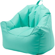 Lazy Diivan Balkon Lügen Leder EIN Stuhl Diivan Schlafzimmer Wohnzimmerstudium Freizeitsofa Weiche Und Komfortable Faule Diivan Stühle 70 * 65 * 38cm Blue