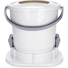 Manual Laundry Spinner Only Laundry Spinner Camping Spin Dryer for Clothes Space Saving Hand Operated Drying Machine for Camping Apartments Clothes White