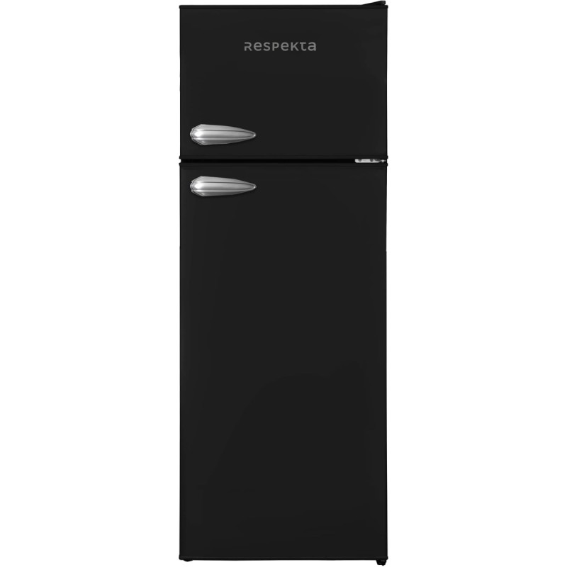 Respekta KS144VS Retro Fridge with Freezer / 145 x 54 cm / 213 L Capacity / Adjustable Feet / Automatic Defrost Process / Winter Switching / Quick Freezing Function
