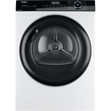 Haier Heat Pump Dryer 8 kg I-PRO Series 3 HD80-A2939 I Tumble Dryer with A++ Efficiency, i-Time & Start Time Delay I Dryer with 3 Drying Levels, i-Refresh Steam Program & 3-in-1 Filter I Dryer
