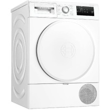 Bosch WTH83V04 Series 4 Heat Pump Dryer, 8 kg, AutoDry, Quick-40 Drying, Refill Function, Sensitive Drying System, Anti Vibration Design, 63 dB, LED Display, Touch Control, Time Delay