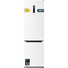 Cecotec Bolero CoolMarket Combi 356 White E. Fridge-Freezer Combination, Inverter Plus Compressor, Fridge-Freezer, White, 200 x 59.5 cm, 356 L, No Frost, Class E, Multiairflow, Fast Cooling