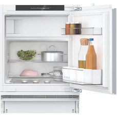 Bosch KUL22VFD0, Series 4, Smart Undermount Fridge with Freezer, 82 x 60 cm Recess 93 L Cooling & 17 L Freezer, Made in Germany, Very Quiet, Faster Cooling at the Touch of a Button