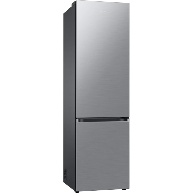 Samsung RB38C7AGWS9/EF Fridge Freezer, 203 cm, 387 L, AI Fridge with Freezer, SmartThings AI Energy Mode, Cool Select+, Twin Cooling Plus, Metal Cooling, Stainless Steel Look