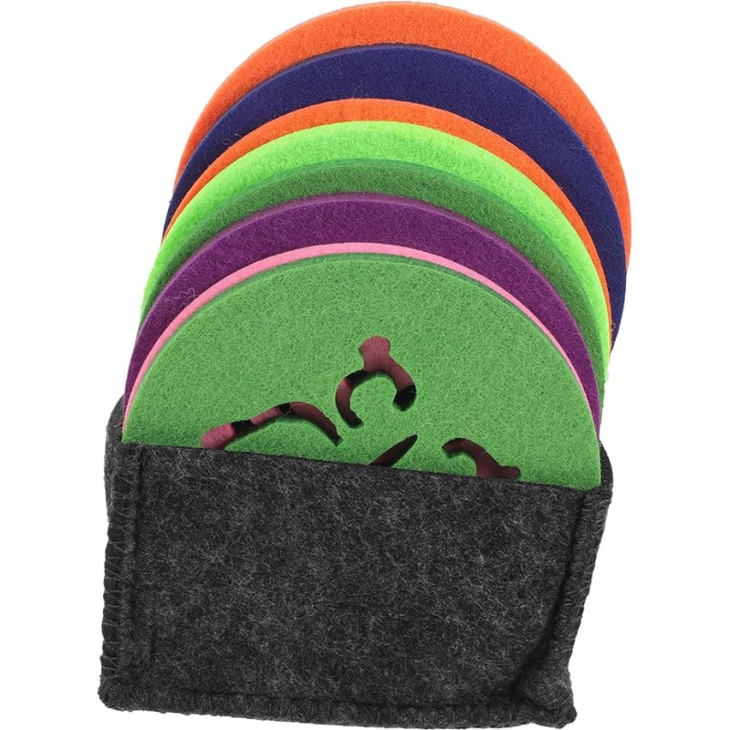 COLLBATH Filz Platzset Hitzebeständig Dicke Filzunterlage als Tischdecke Rutschfestes Platzset für Holztisch Schlichtes Design Elegante Tischdekoration Strapazierfähiges Material