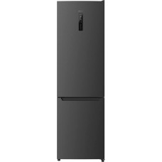Cecotec Frigorífico Combi 2 Puertas Bolero CoolMarket Combi 356 Dark D. 356 L, Altura 200 cm ja 60 cm de Ancho, Bajo Consumo, Sistema Multi Air Flow, Total No Frost, 2 Cajones