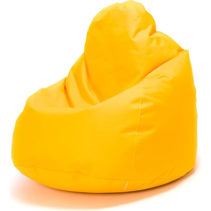 Ecopuf Fuzzy Bean Bag sise- ja välitingimustes kasutamiseks, 80 x 110 cm, Bean Bag tugitool lastele ja täiskasvanutele, istmepadi või mängimiseks, Bean Bags tarnitakse koos täidisega