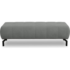 DOMO. kollektsioon Cunelli Ottomani jakkar ristkülikukujuline metalljalgadega 153 x 62 x 45 cm (B x S x K x K) Hall