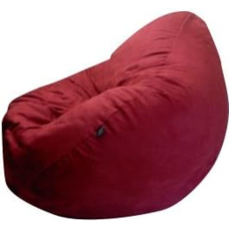 Altmark-Design Beanbag XL Microfibre Ruby Red koos voodriga