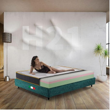 Comfy Line Equilibrium Double Memory Foam madrats, 160 x 190 cm, Zone Mattress 21 cm, 3-kihiline ortopeediline madrats, hüpoallergeenne madrats, valmistatud Itaalias.