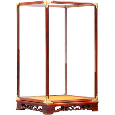 MAGICLULU Collectibles Organizer-Box, Buddha-Vitrine, moderner Glasständer für Sammlungen