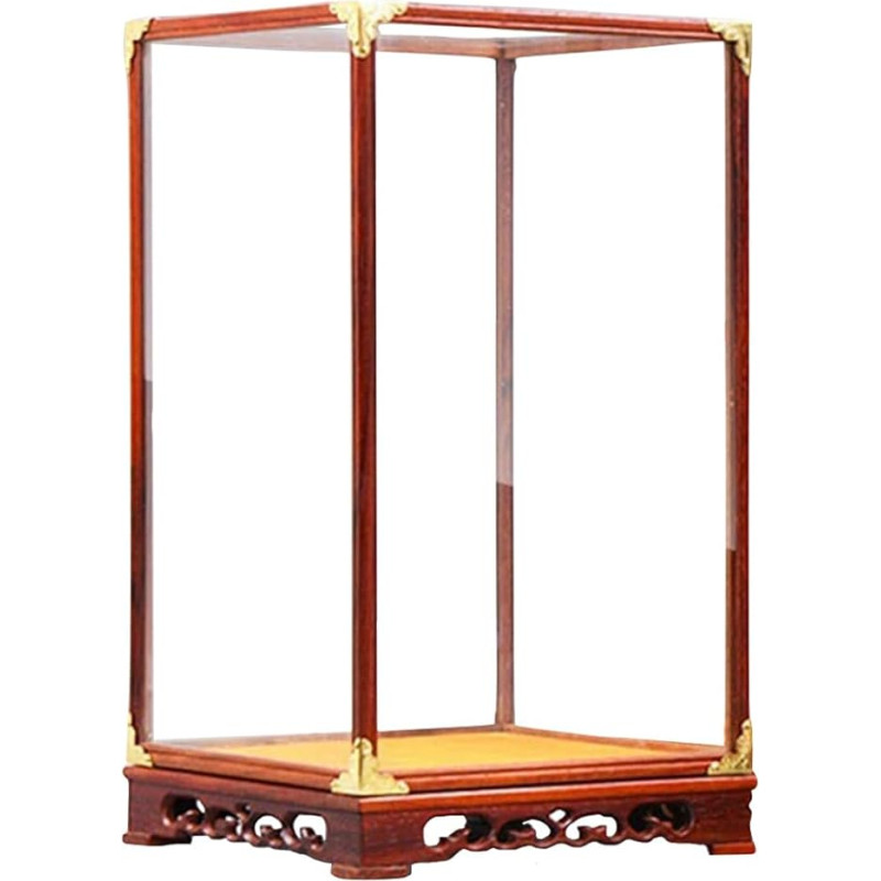 MAGICLULU Collectibles Organizer-Box, Buddha-Vitrine, moderner Glasständer für Sammlungen