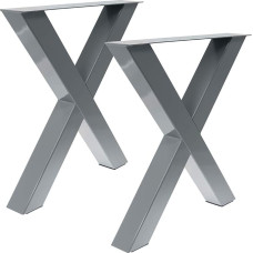 Bentatec Laua raam Mouse Hall RAL 7005 Look X - 8080 Laua jalad Lauajuhid Söögilaud 2 tk.