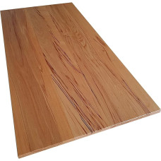 Lauaplaat Täispuidust südamepuit 25 mm Õlitatud või töötlemata söögilaud Kohvilaud (töötlemata puit, 70 x 60 cm)