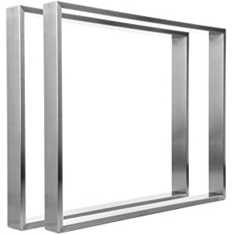 TischgestellEdelstahlTR80900mmbreitTischuntergestellTischkufeKufengestellKufengestell