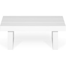 TEMAHOME Tokyo ruudukujuline küljelaud kõrgläikega valge 94 x 94 x 35 cm