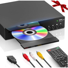 Kodu DVD mängija HDMI Kõik regioonid DVD mängija TV RCA USB kaugjuhtimispult Toetus 1080P NSTC/PAL CD formaadid Breakpoint Storage
