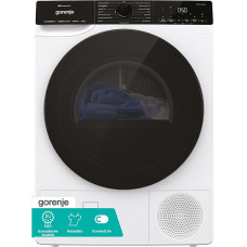 Gorenje DPNA93W Heat Pump Dryer, 9 kg Capacity, 15 Programmes, ConnectLife WiFi, Auto Drain, Made in the EU, Nature Dry, Twin Air, Sports Programme, Quick Program, Energy Class A+++