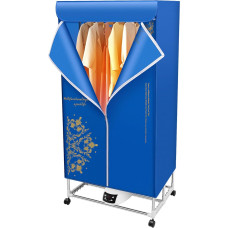 Electric Washer Dryer, Portable Wardrobe, Hot Air Dryer, Foldable Hot and Cold Air Dryer with Timer