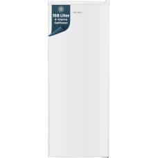 homeX Freezer, Large Freezer - 168 L Net Capacity, 4-Star Freezer, XXL Freezer, Freezer Freestanding, Temperature Control, Interchangeable Door Hinge, Quiet 40 dB, Freezer White