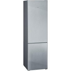 Siemens KG39E8IBA iQ500 Freestanding Fridge-Freezer Combination, 201 x 60 cm, 249 L Cooling with 94 L Freezer, lowFrost Lower Ice Formation, LED Lighting for Even Illumination, BottleRack, Grey