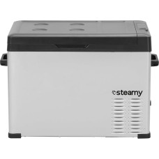 Steamy -E Single Zone 40 Electric Compressor Cool Box, 36 Litres, Silver