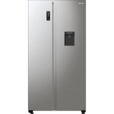 Gorenje NRR 9185 DAXLWD Side by Side Fridge-Freezer, Made in Europe, EEK D, NoFrostPlus, Inverter Compressor, Crisp Zone, ConvertActive Zone, FastFreeze, 70 Inch, Stainless Steel
