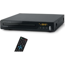 Muse M-55 DV Full HD DVD mängija, mis ühildub DVD+R/RW, CD, CD-R/RW, MP3, JPEG ja Xvid esitusega, LED ekraan, HDMI ja USB port, kaugjuhtimispult kaasas.